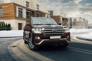 Литье Toyota TY2016 серый с полировкой на авто Крузак 200