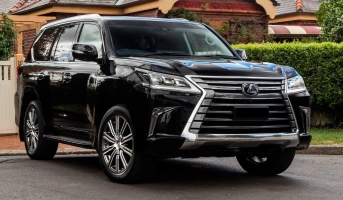 Диск с оригинальным дизайном на Lexus LX570 / 450d