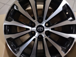 Фото диска Toyota PRD2018 черный с полировкой