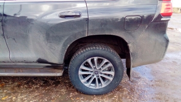 Фото диска Toyota TYP05 серый с полировкой