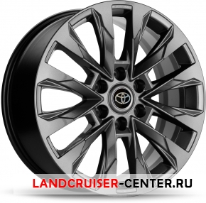 Диск  Toyota LC300 насыщенный серый