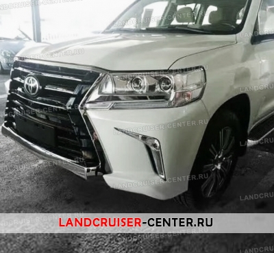 Обвес в стиле Lexus для Toyota Land Cruiser 200