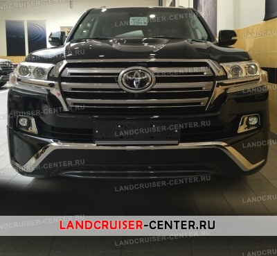 Обвес Executive Black MIDDLE EAST  Toyota Land Cruiser 200 в черном исполнении