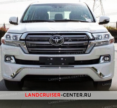 Обвес Executive White MIDDLE EAST Toyota Land Cruiser 200 белый перламутр