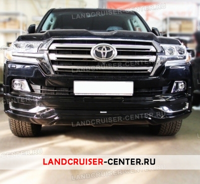 Обвес Modellista для Toyota Land Cruiser 200 черного цвета